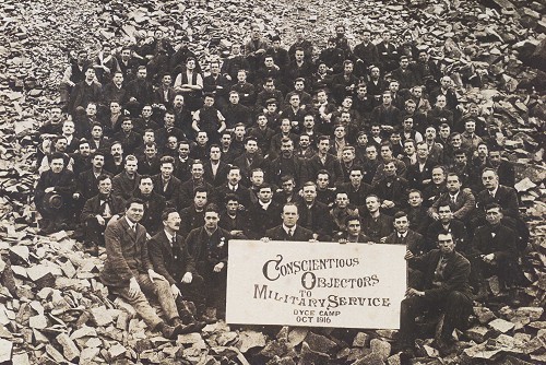 historicaltimes:WWI Conscientious Objectors at Dyce Labour Camp via reddit Keep reading