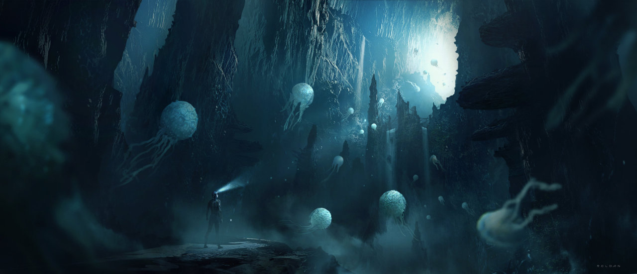 cinemagorgeous:  Mythic beauty in the artwork of Juan Pablo Roldan.
