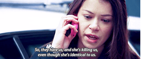 orphan black meme: ten scenes [8/10]↳ ‘Holy watershed! Beth probably shot Maggie Chen on purpose.’ 