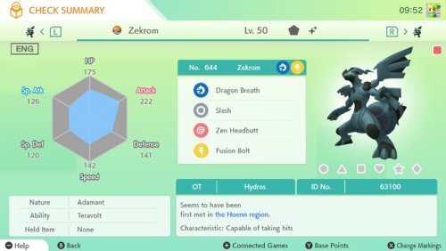 Shiny Zekrom Trading - POGO Trading