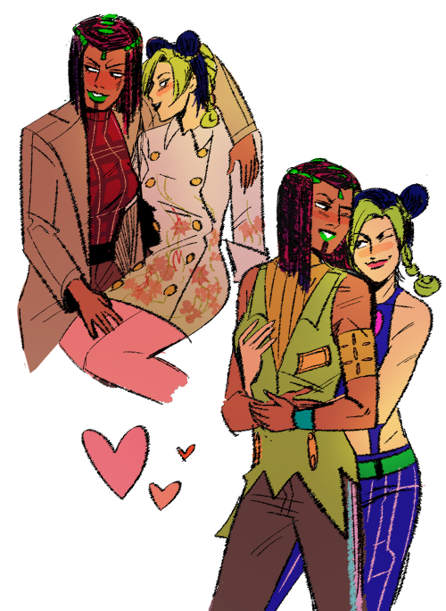 been reading stone ocean <3 i wuv the girls