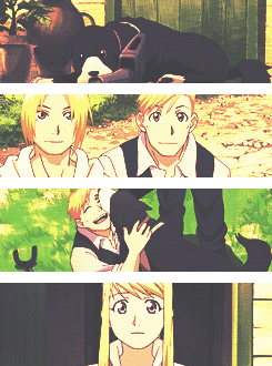 lifesfibers:  Fma meme: Scene you enjoyed  ↳ &ldquo;We’re home&rdquo;