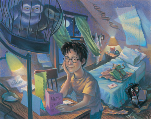 buzzfeedgeeky:  Rare Harry Potter Illustrations From The Book’s Artist. 