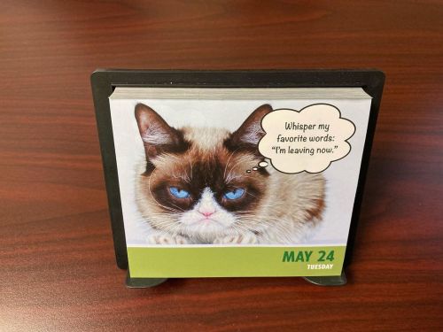 Whisper my #favorite words: “I’m leaving now.” @realgrumpycat #tuesday #TardarSauce #GrumpyCat #cats