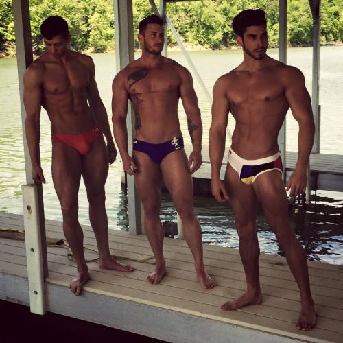 thick-sexy-muscle:  Muscle Buddies, Bob, Chandler, and Michael