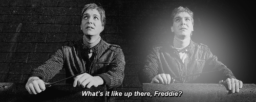  AU: George uses the Resurrection Stone to have one last conversation with Fred 