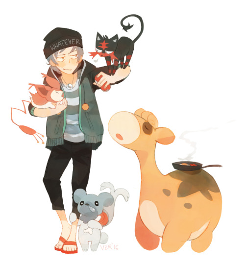 sticksandsharks: last batch of trainer commissions. uou