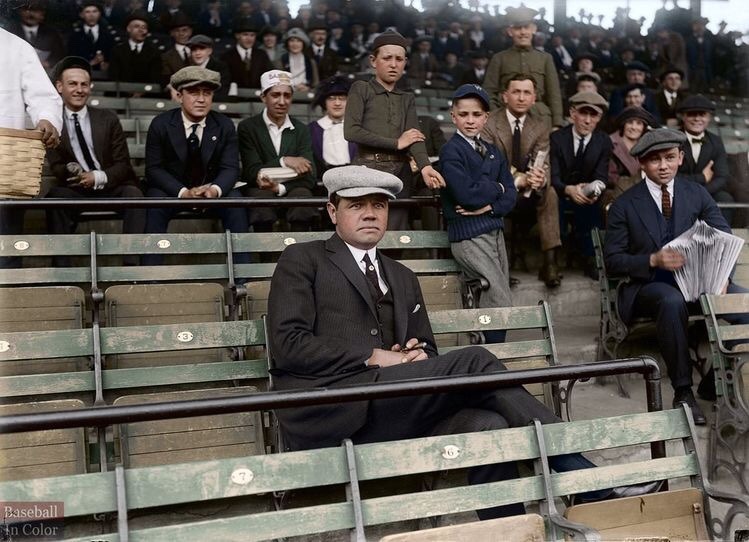 chapstyle: Babe Ruth, suspended from the first six baseball games of the 1922 season,
