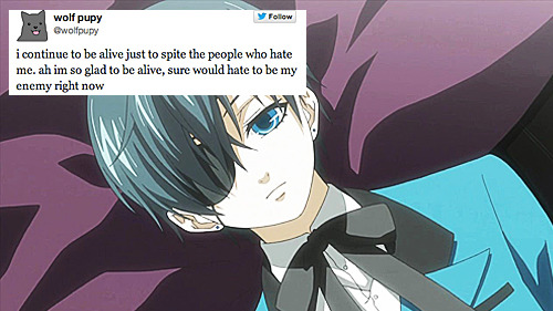 :  kuroshitsuji + text posts 