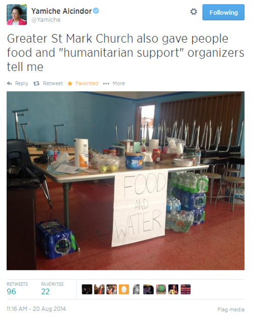 mohala-sumiko: this morning, police raided Greater St. Mark school/church in Ferguson, MO (formerly 