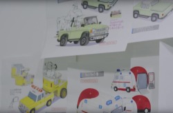 sageayana:  look at this ambulance and firetruck with a blastoise on the back