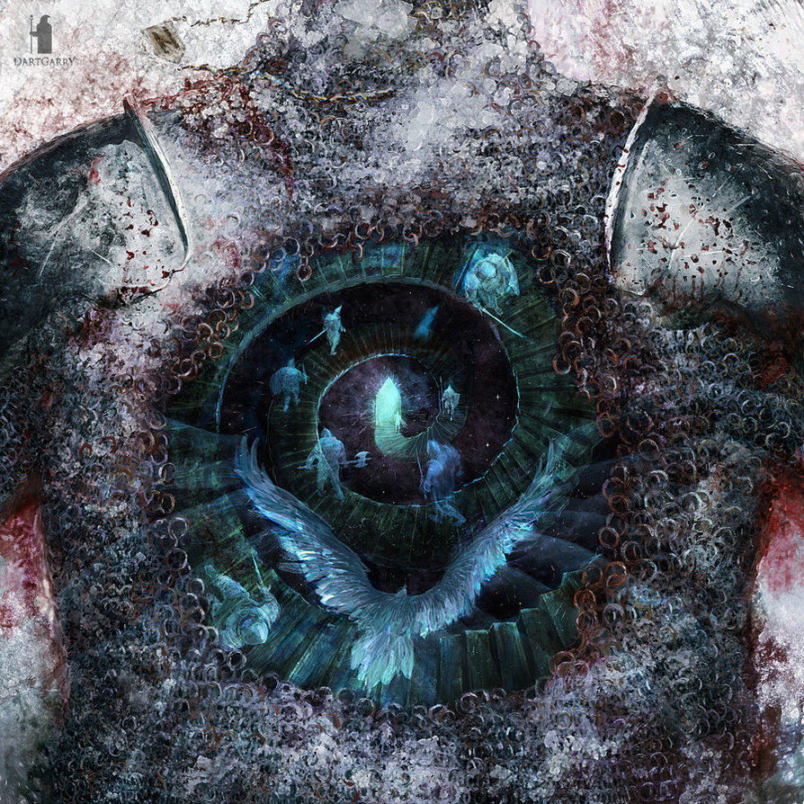 visionstealer:  Cover Artwork for Hagl by dartgarry