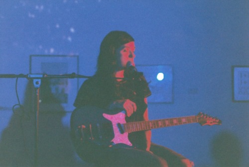 lambentmaterial:Liz Harris aka GrouperHere&rsquo;s a photo I took of Grouper in 2010.Previously.
