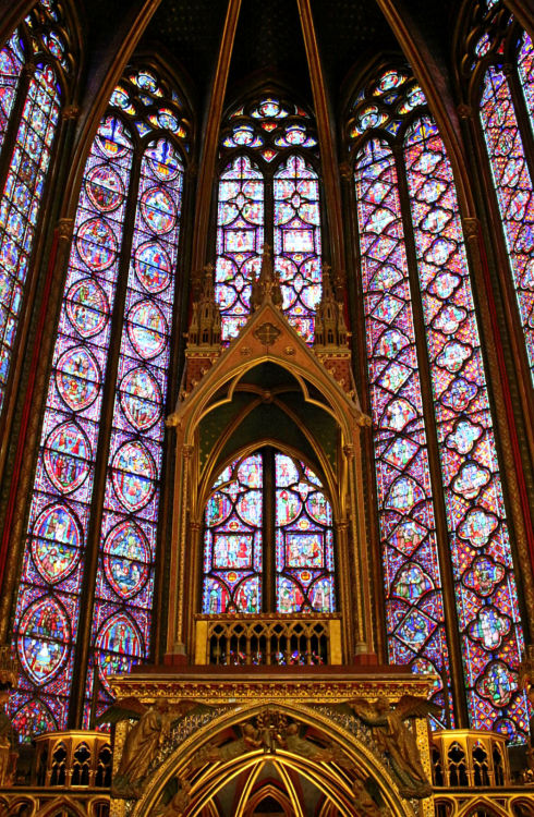 travel-lusting: travel-lusting: La Sainte-Chapelle, Paris, France