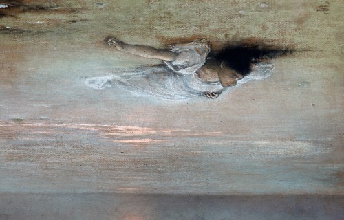 aqua-regia009:  Utonulá / The Young Drowned (1893) - Jakub Schikaneder