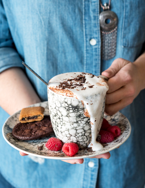 Coconut Sugar-Sweetened Raspberry Hot CocoaPin it for later