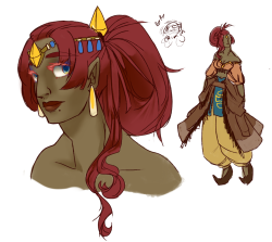 therainbowcatart:  drew my old gerudo oc! 