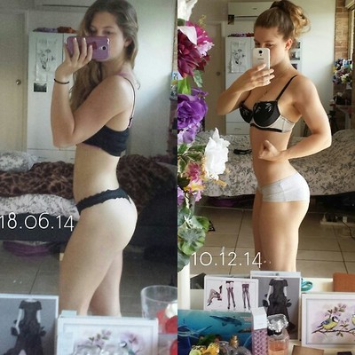 jaydeyfit: 6 months makes a huge difference. Each of these photos represents my body