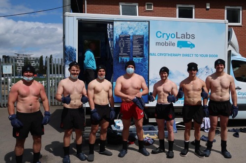 Testosterone Thursday ‍♂️Coventry Rugby Tries Out The Cryo! Woof, Baby!