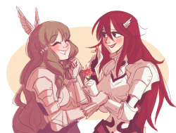 megzilla87:  Fighting artblock head-on with more FE:A ladies.