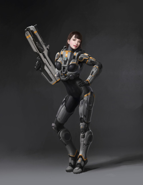 mecha concept  yongwon park www.artstation.com/artwork/58B6GA