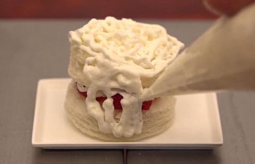 Man Bakes Tiny Cake Using Tiny Tools In A Tiny Kitchen