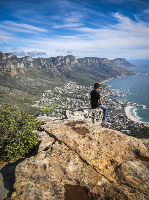 Enjoying the view, Cape Town / South Africa (by Iñigo Bravo Saez).