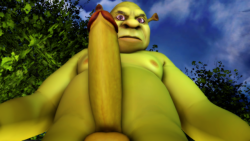 WHAT ARE YA DOIN’ IN MY SWAMP!?!Thank you Alan13 for this wonderful model that I can now make so much fat ogre porn with. 