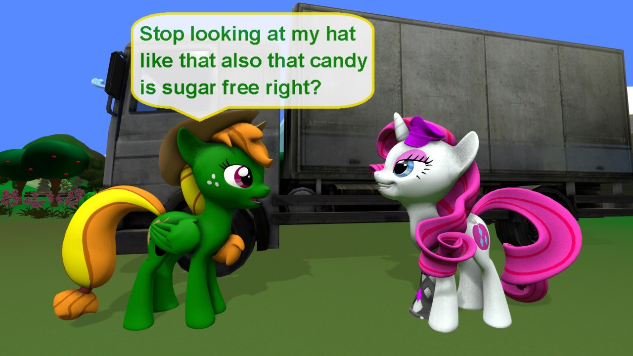 ask-the-out-buck-pony:Asked by @namefruit ( Rarifruit is owned by TIShadster ) Meeps