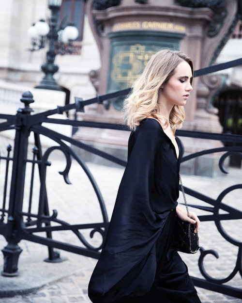 sukiwaterhouse:  lesliekirch: Regram @redkenofficial of my photo of @sukiwaterhouse yesterday o