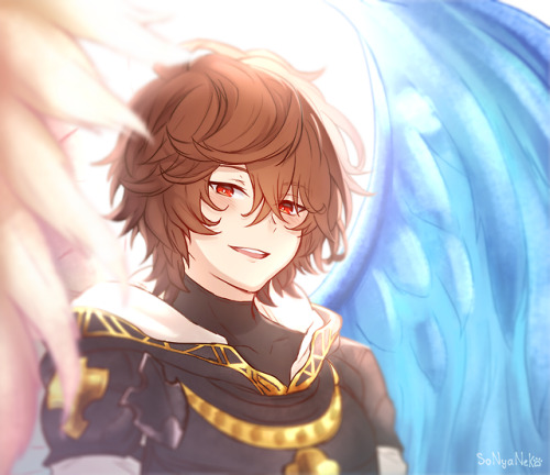 Sandalphon’s smile&hellip;&hellip;&hellip; must,,, protecttt,,,,,,,