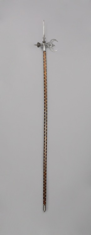 French Halberd, mid 17th century.from The Wallace Collection