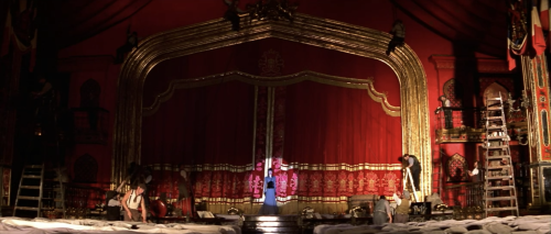 My favorite production designer, Catherine Martin, designed the sets and costumes for Moulin Rouge! 