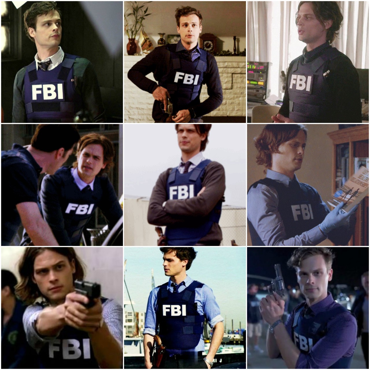 Spencer Reid - FBI vests