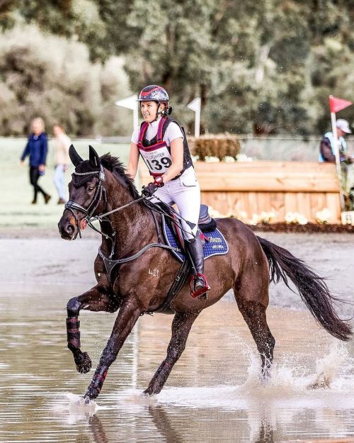 Splish splash @elirose.equestrian coming through in our white Adena full seat. Tap photo for price d