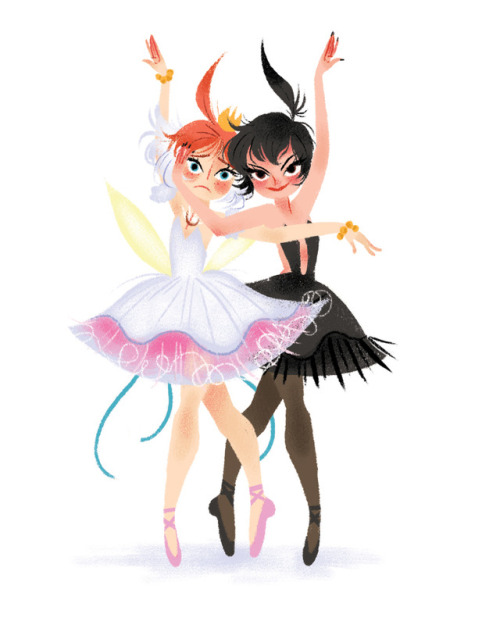 katherinesketches: I’ve been binging a lot of Princess Tutu this week. I have no idea how I mi