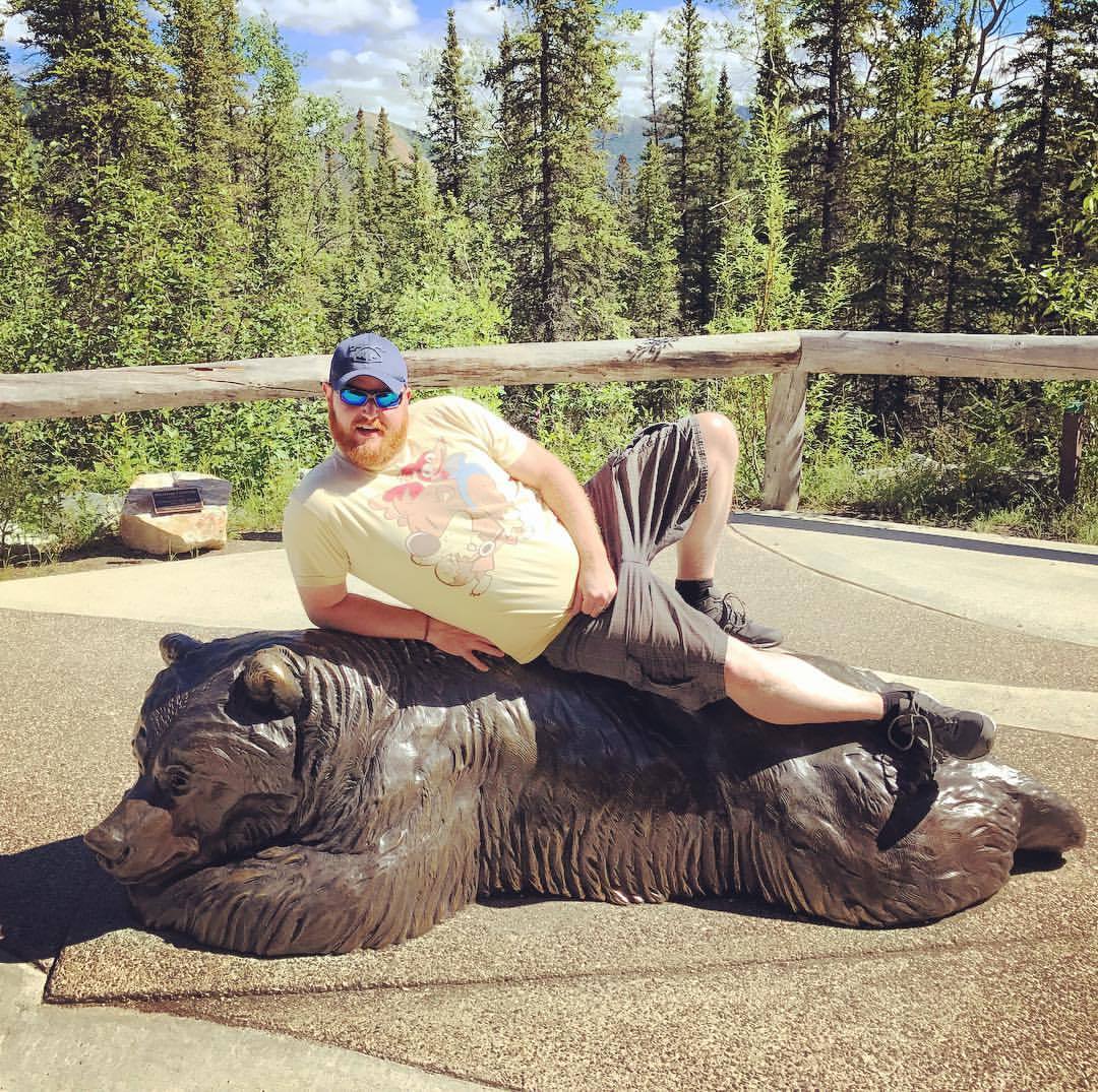 tehjakers:  Of course I found a bear…. (at Denali National Park and Preserve)