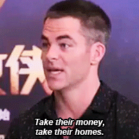 darksilveraster: pine-and-cavill: Chris Pine plays kiss, marry and kill. Chrises