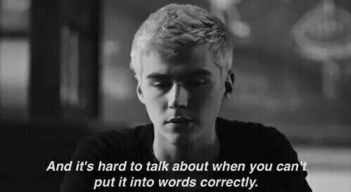 Am I the only one who hates speaking about feelings? I prefer suffering on my own. I don&rsquo;t