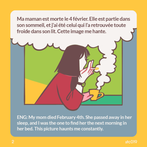 stc019-eh: A comic on funerals and death and how much I miss my mom. Love on you allFR : Une BD sur 