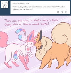 askpamperedsylveon:Toulouse: It’s been a long while since we’ve seen them though. I’m not sure when we’ll be able to make it out to Kanto again.  =3