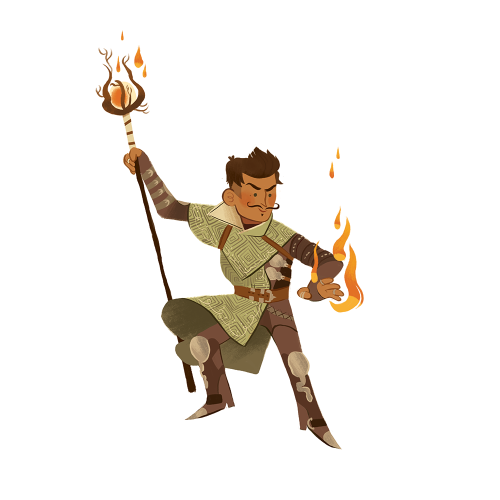 cerigg:working on commissions but here’s a special mage boy who I love