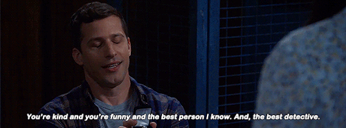 beckettkate:Amy Santiago… will you marry me? Jake Peralta, I will marry you.
