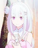 gokukoku:  emilia (re:zero ep.6) 