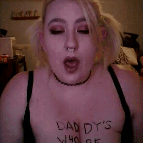 preciousbabx: drooly, dumb, ditzy dolly ☆pls dont remove my caption☆ (this is a gif of a video i mad