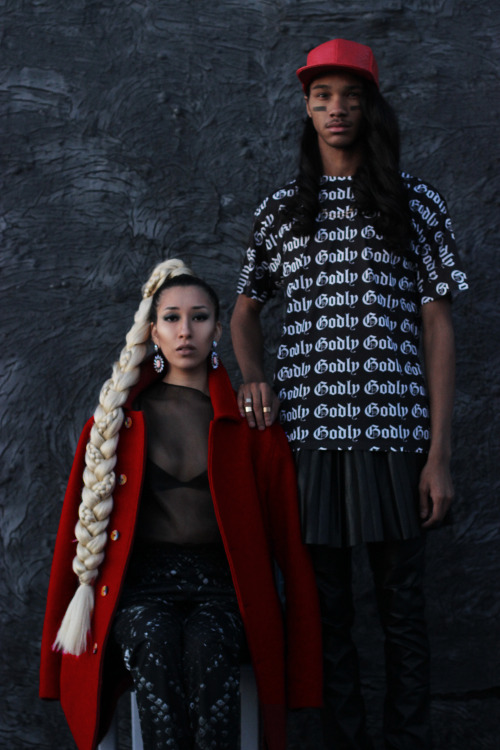 stadography:  Stada & Brandon present the “Godly New York F/W 13’ Collection” *NEW COLLECTION*Includes “ 3 mesh long sleeve Jerseys available in RED,BLACK, and WHITE an all print GODLY tee available in BLACK ,and WHITE 3-m OLIVE BRANCH