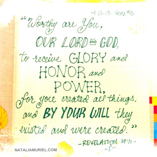 Beth Moore’s LPM siesta scripture - Verse 8. Revelation 9:11