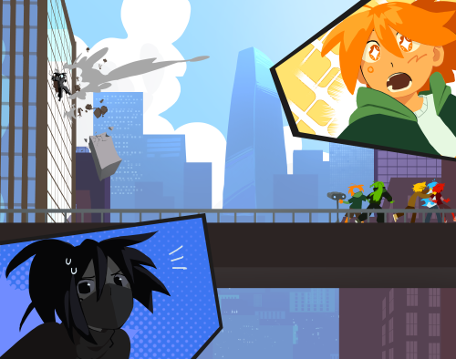 The Stickfigure Gijinkas Are Fighting Supervillains Holy!!!!!