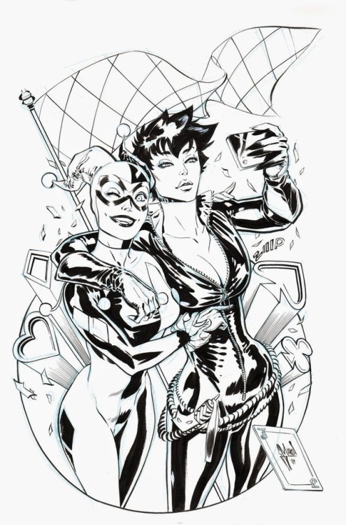 Sex comic-book-ladies:Harley & Selina by pictures