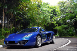 automotivated:  Azure Blue by btyz photos on Flickr.